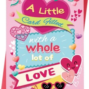Valentines Day Card – Great Valentines Day Gifts for Him or Her, Boyfriend, Girlfriend, Husband, or Wife – Cute Valentine Card with Heartfelt Message