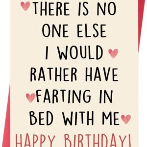 Funny Birthday Card for Men and Women – Cheeky Birthday Gift for Husband Wife, Boyfriend Girlfriend