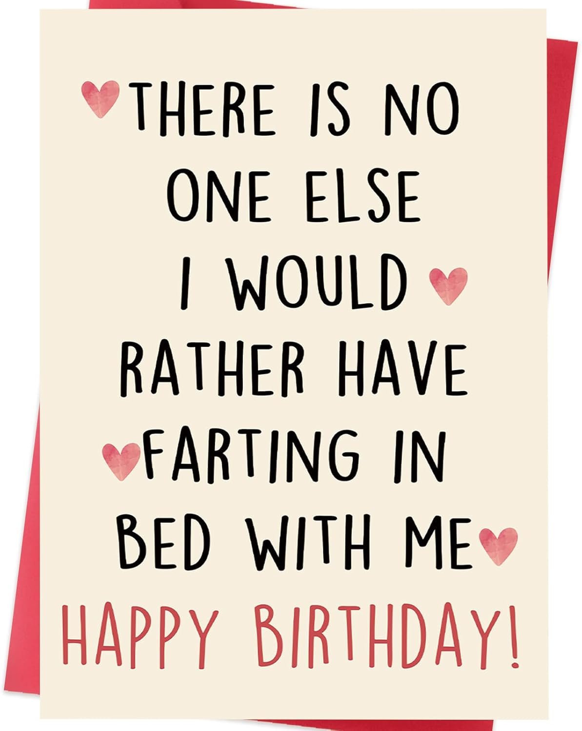 Funny Birthday Card for Men and Women – Cheeky Birthday Gift for Husband Wife, Boyfriend Girlfriend