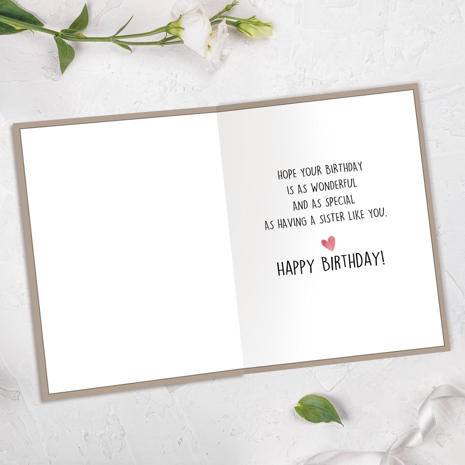 Sister Birthday Card, Happy Birthday Gift for Sister - Image 9