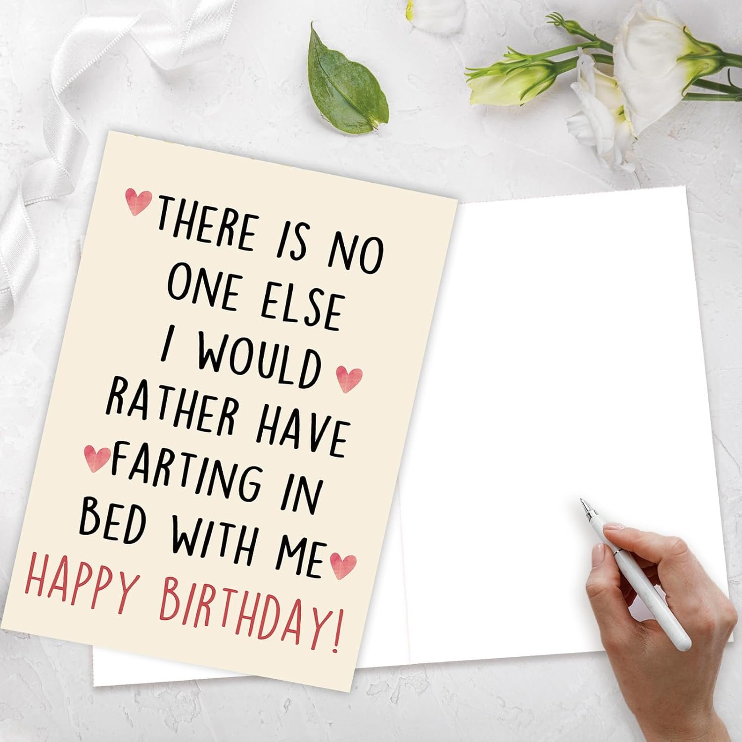Funny Birthday Card for Men and Women – Cheeky Birthday Gift for Husband Wife, Boyfriend Girlfriend - Image 6