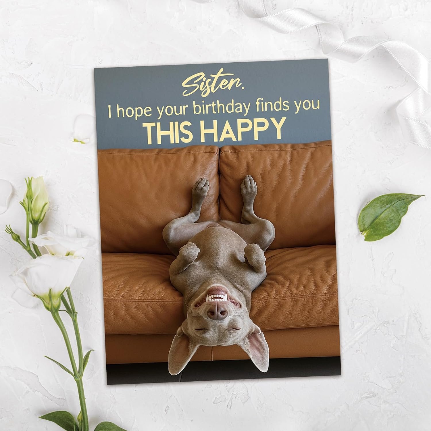 Sister Birthday Card, Happy Birthday Gift for Sister - Image 3