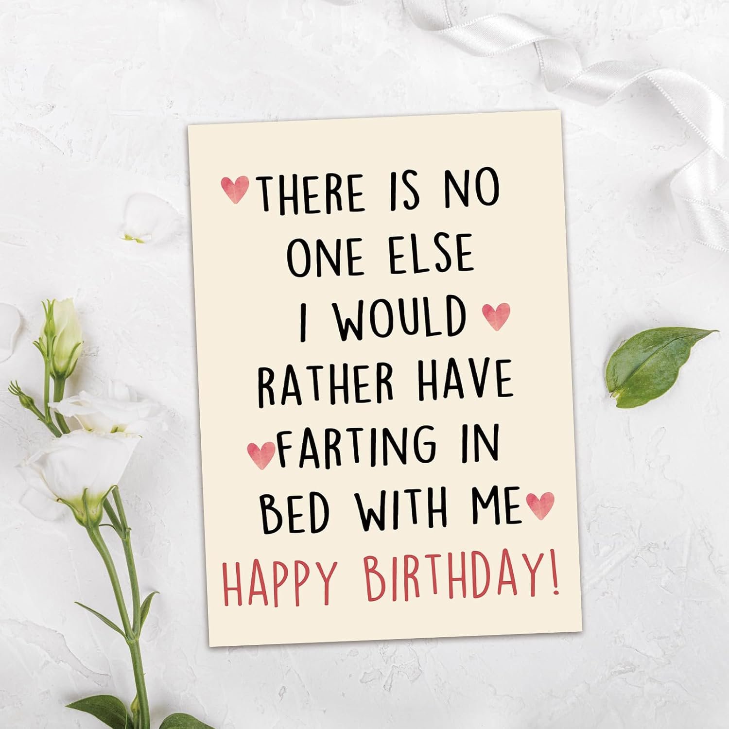 Funny Birthday Card for Men and Women – Cheeky Birthday Gift for Husband Wife, Boyfriend Girlfriend - Image 5